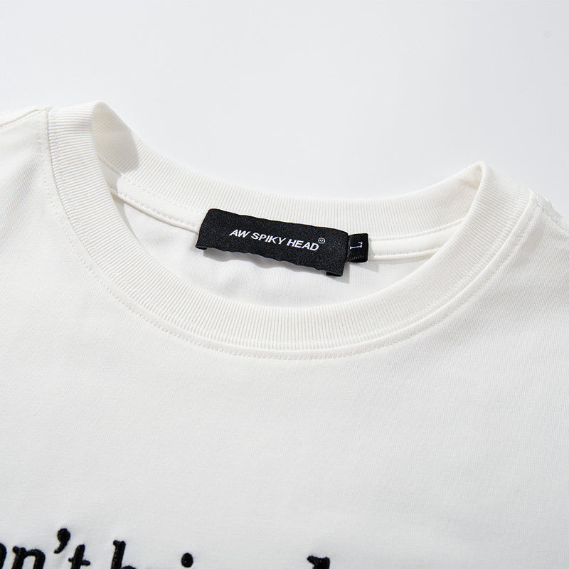 Honor & Sword Graphic Print Oversized T-Shirt