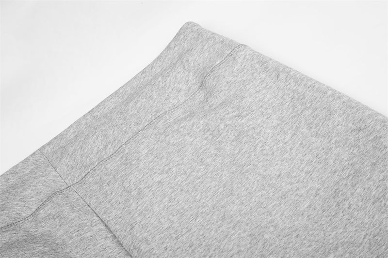 Pantalon de survêtement homme à jambes larges – Jogging évasé coupe décontractée avec taille à cordon