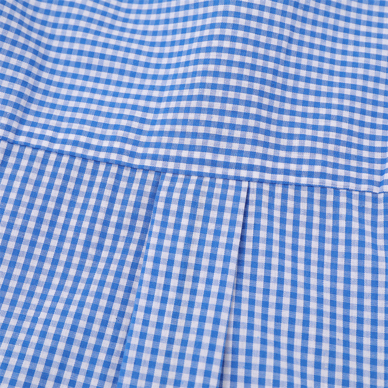 Chemise homme à manches longues en vichy avec imprimé graffiti à l’encre