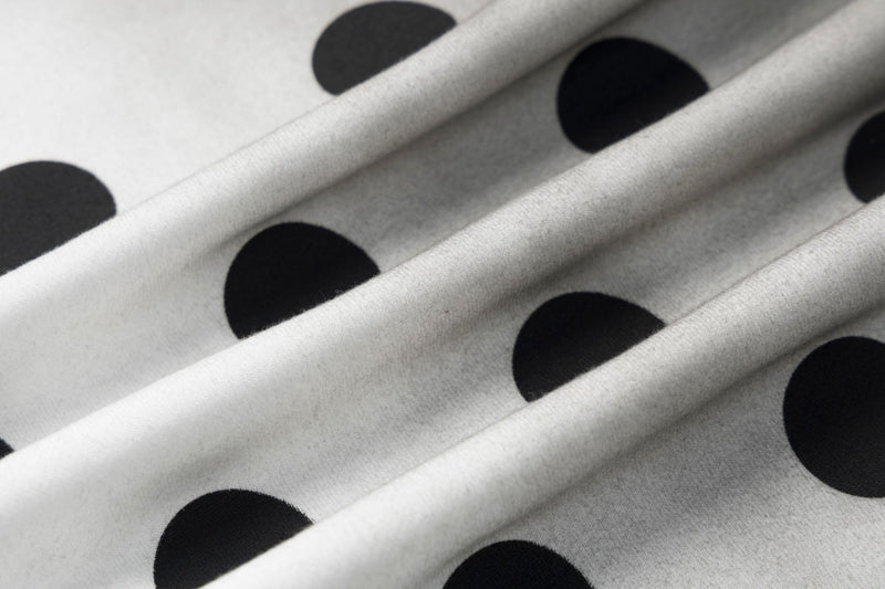 Pantalon de survêtement large à pois – Coupe décontractée délavée à l’acide