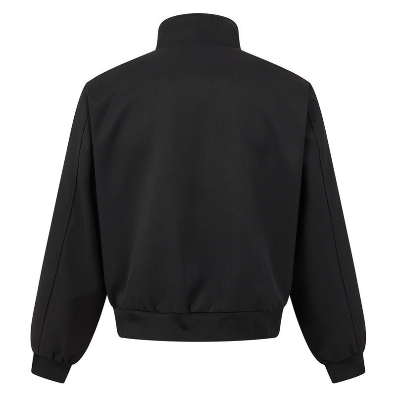 Blouson bomber oversize avec col montant et poches cargo