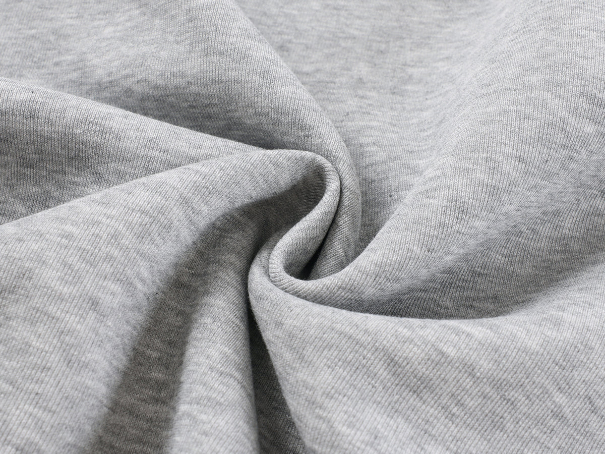 Designer Zip-Up Hoodie with Metal Stud Detail — Heavyweight Oversized Fit
