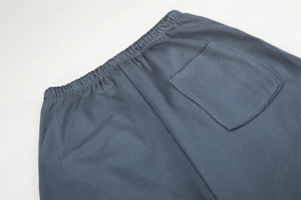 Wide-Leg Sweatpants with Mirror Disc Embellishments – Punk Street Style