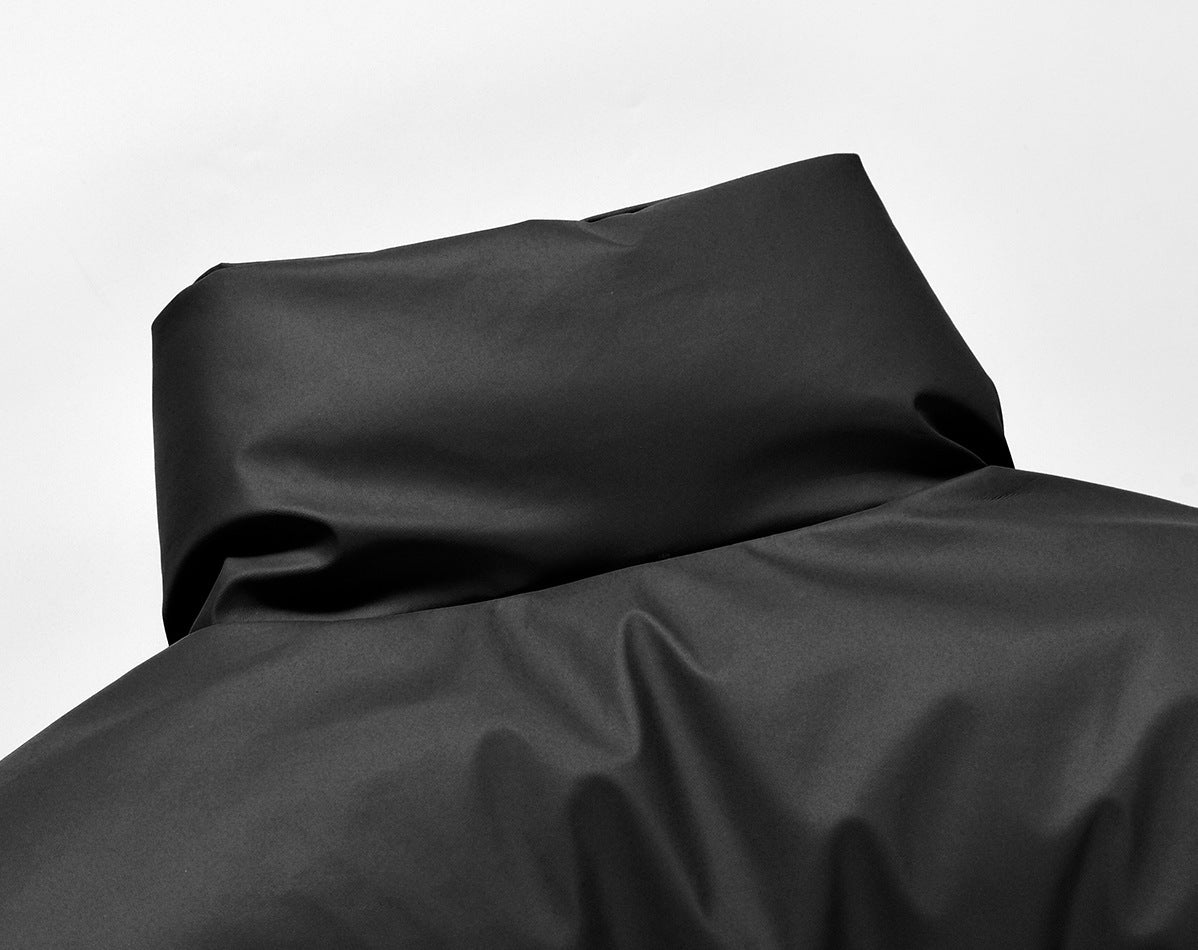 Veste matelassée courte à col montant, blouson bomber