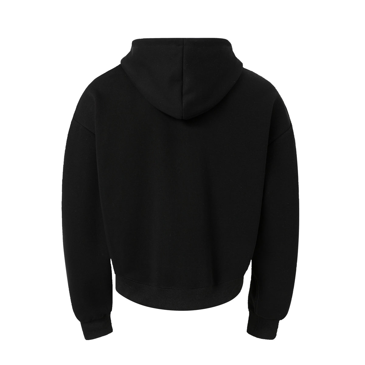 Designer Zip-Up Hoodie with Metal Stud Detail — Heavyweight Oversized Fit