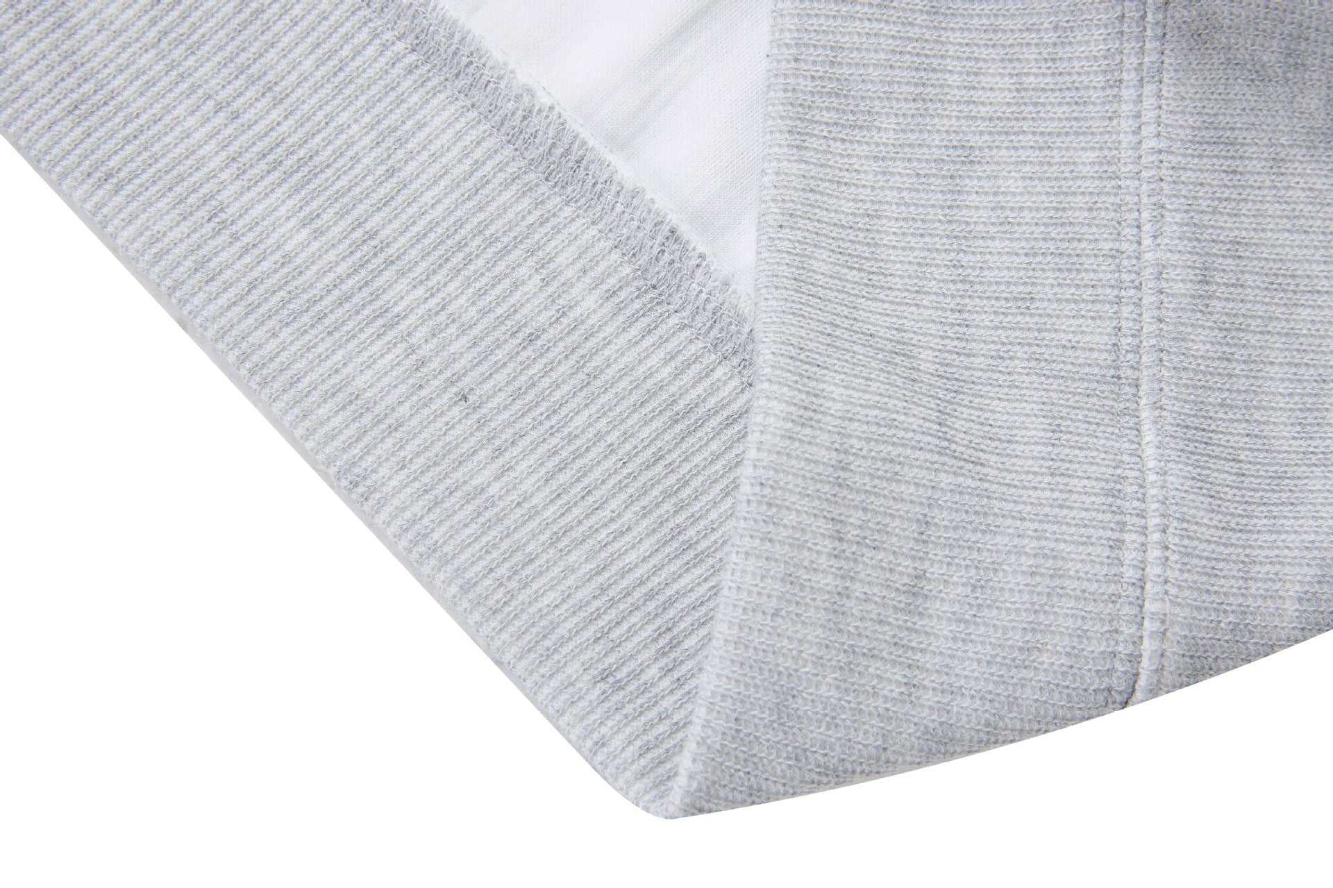 Veste homme côtelée zippée à col montant – Style sportswear vintage délavé