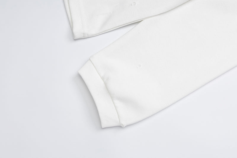 Camiseta de Manga Larga y Cuello Redondo con Gráfico Normal Woodlise