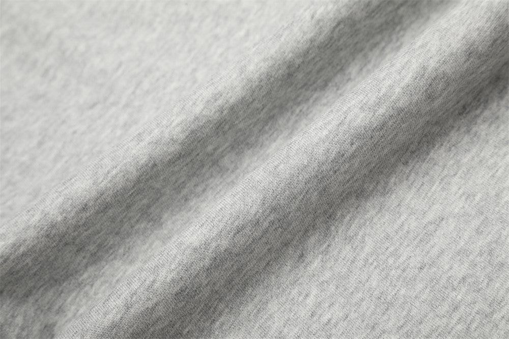 Wide-Leg Sweatpants with Embroidered Number Graphic