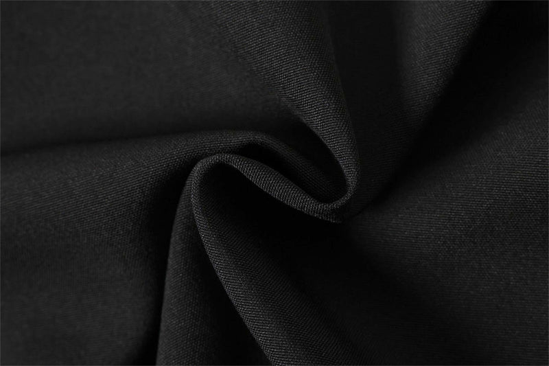 Men's Short Asymmetric Jacket with Airplane Clasp & Diagonal Placket