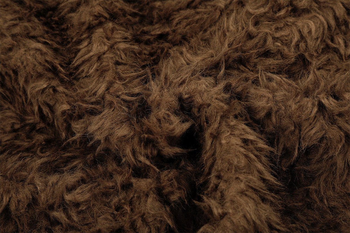 Gilet réversible en polaire teddy et tissu vichy matelassé – Gilet sans manches zippé
