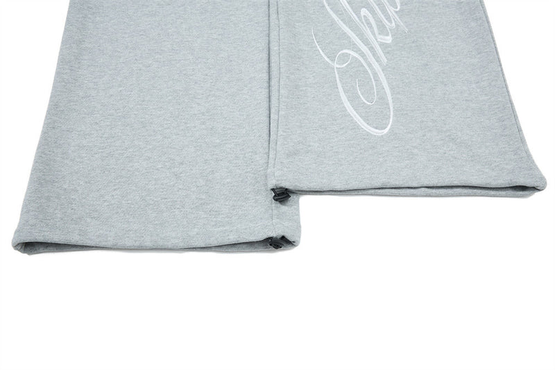 Wide-Leg Sweatpants with Pegasus Embroidery & Crew Skatepark Graphic