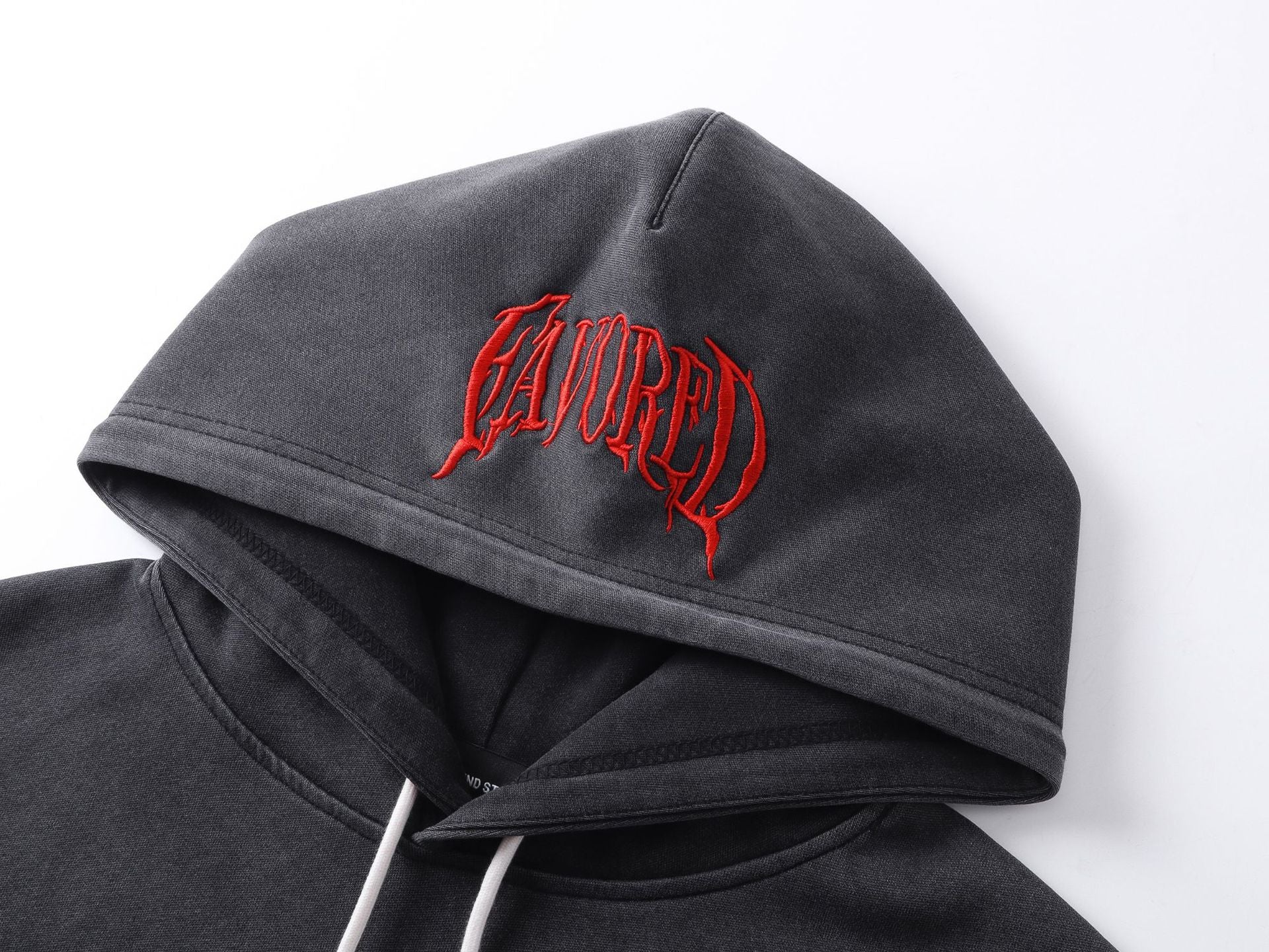 Sudadera de hombre con efecto de dos piezas – Gráfico desgastado «09» y estilo urbano lavado