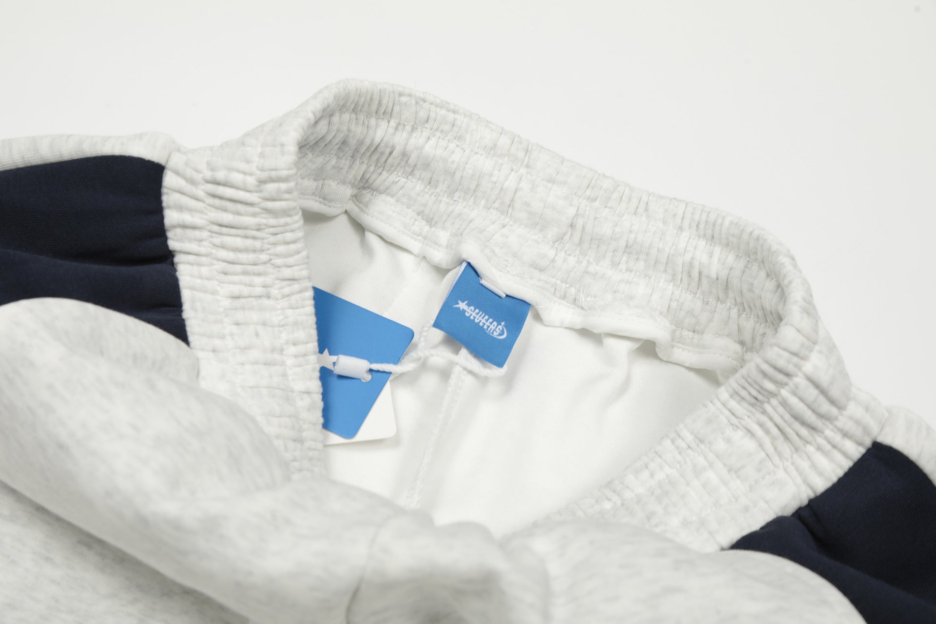 Wide-Leg Colorblock Sweatpants with Varsity 89 Badge