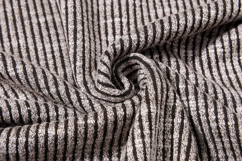 Men's Ribbed Henley Long Sleeve Tee – Vintage Old Money Style