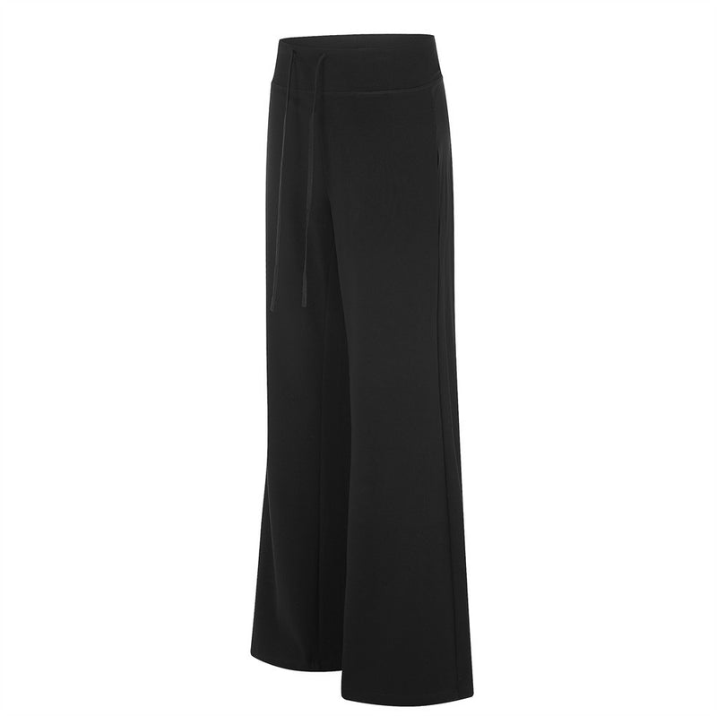Pantalon de survêtement homme à jambes larges – Jogging évasé coupe décontractée avec taille à cordon
