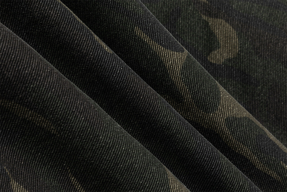 Fur-Trim Hood Bomber Jacket – Camo & Leopard Print Padded Outerwear