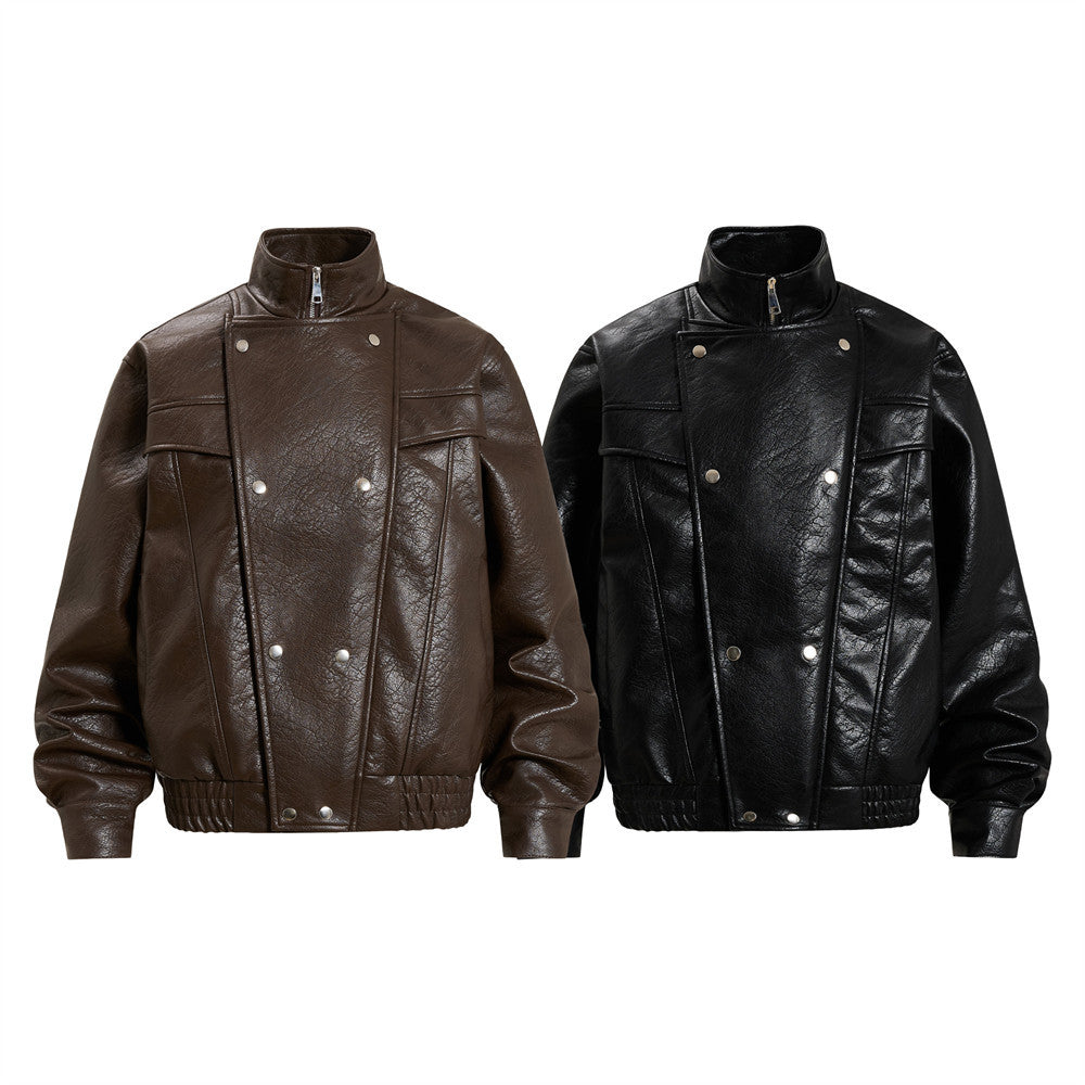 Faux Leather Jackets | PU Streetwear Outerwear – SEAKOFF – Seakoff