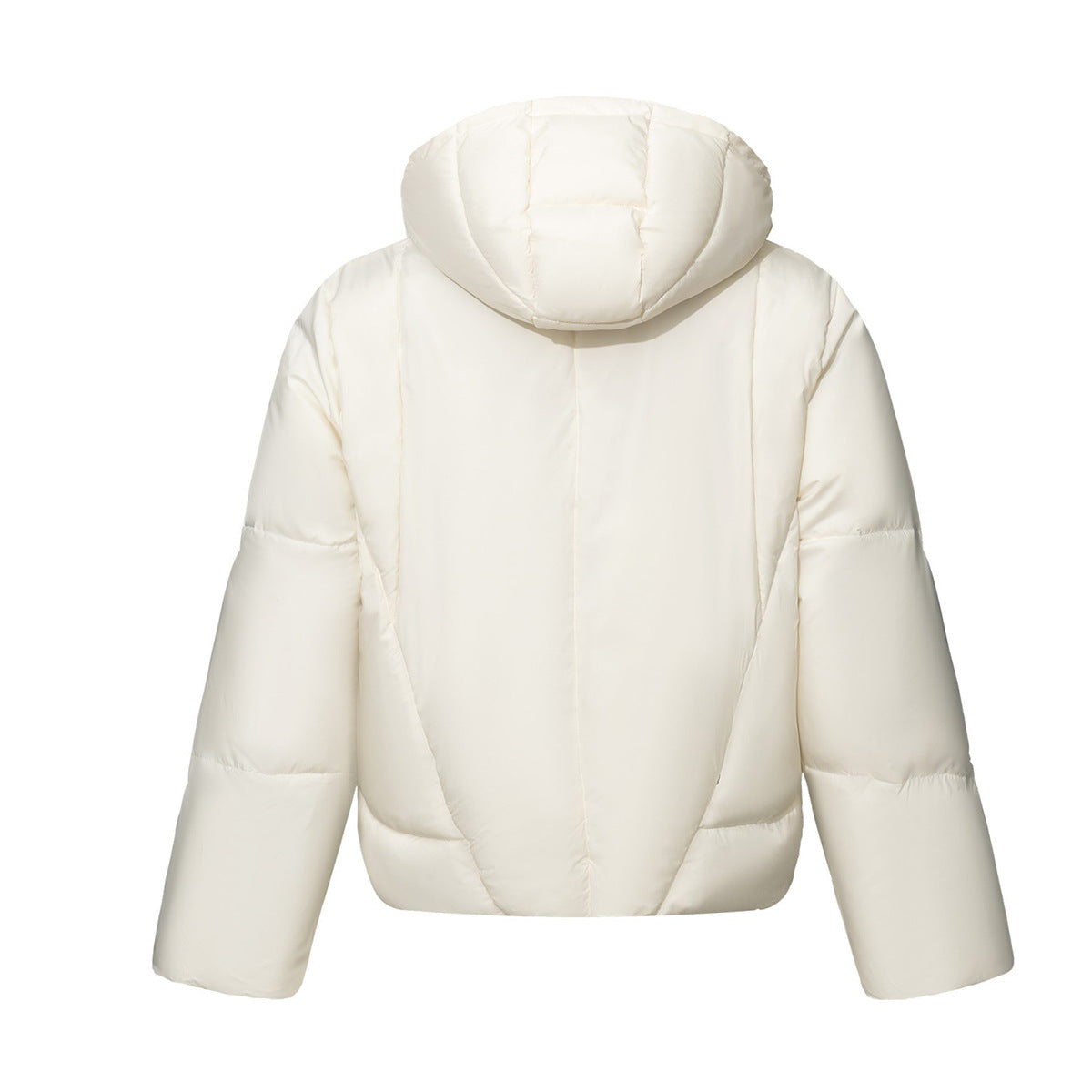 Doudoune oversize à capuche – Design matelassé déstructuré