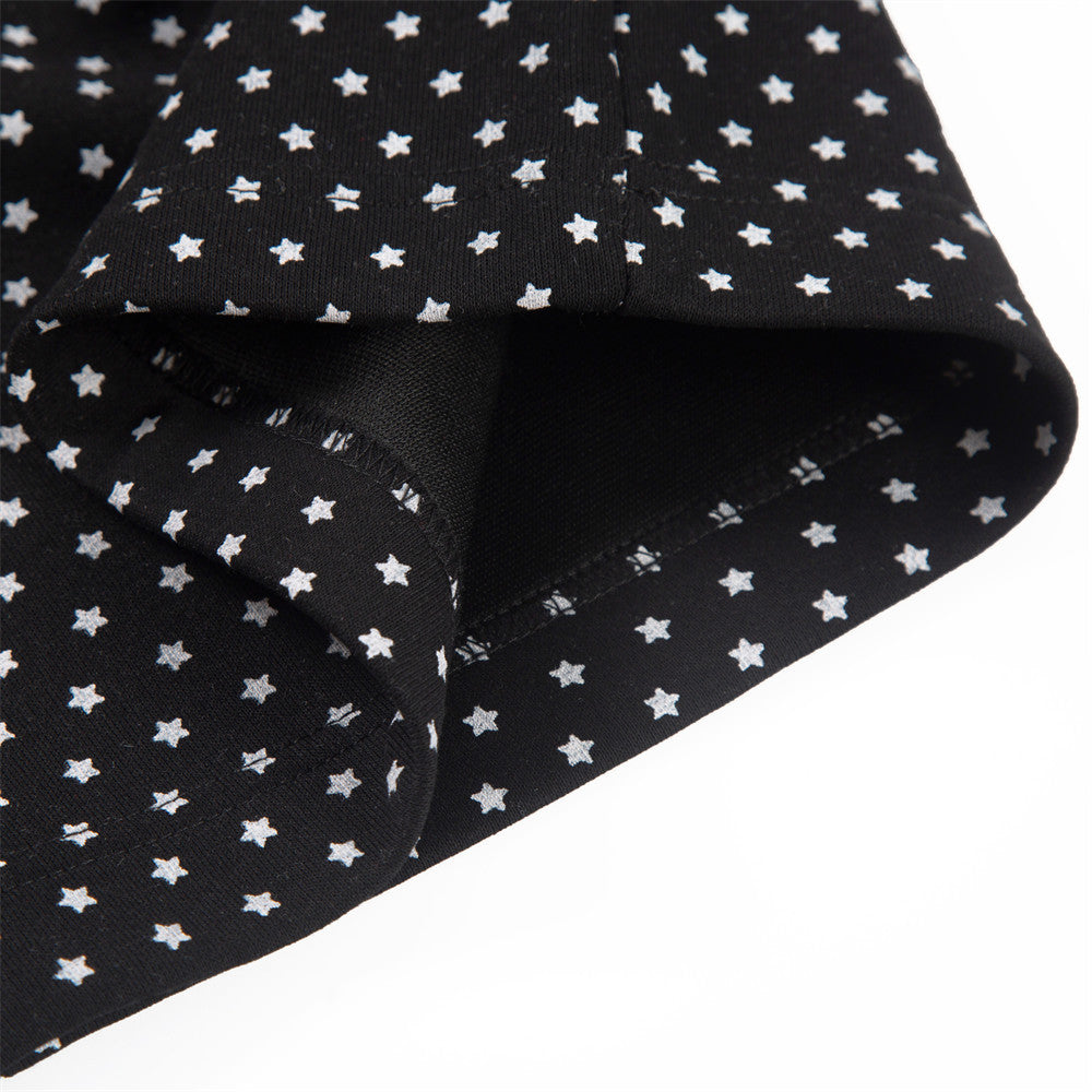 Polka Dot Wide-Leg Pants – Women's Relaxed Fit Drawstring Casual Trousers