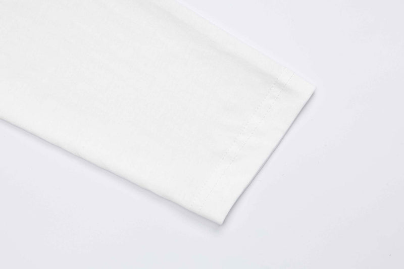 Langarm-Graphic-T-Shirt – Mancy-Trouble-Kreuzprint, Mockneck, Slim Fit