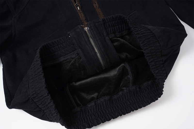 Veste Harrington en velours coupe boxy – Style workwear américain rétro