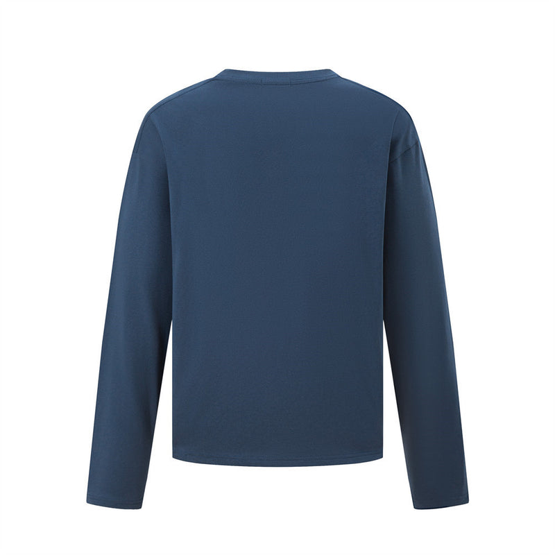 2000 Star Circle Graphic Long-Sleeve T-Shirt – Relaxed Fit