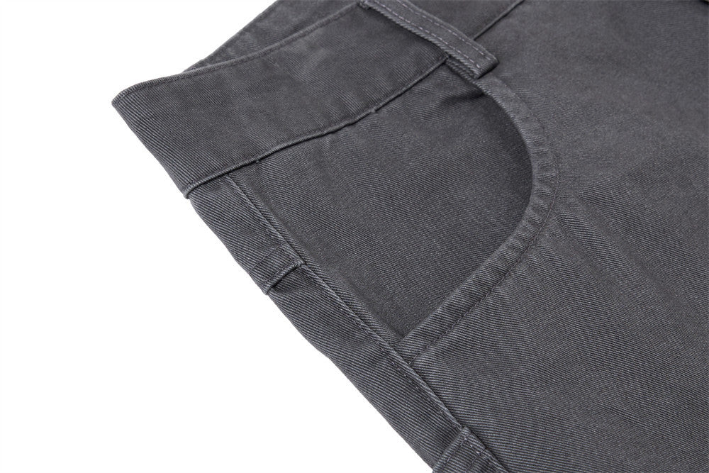 Baggy Cargo Pants Mens Wide-Leg Barrel Fit Vintage Washed Trousers