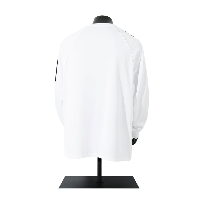 T-shirt à manches longues style football AWSPIKYHEAD – Col rond à rayures