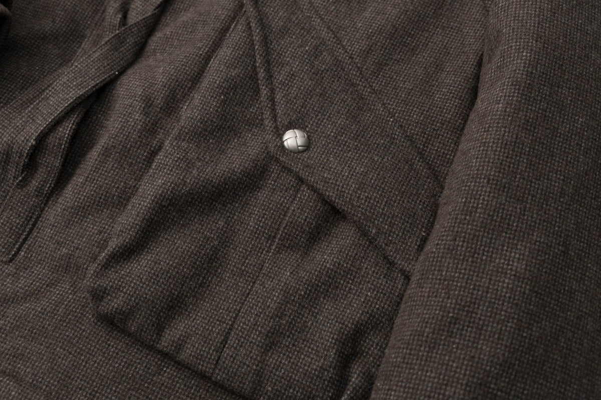 Wool Blend Bomber Jacket with Faux Fur Collar – Vintage American Style