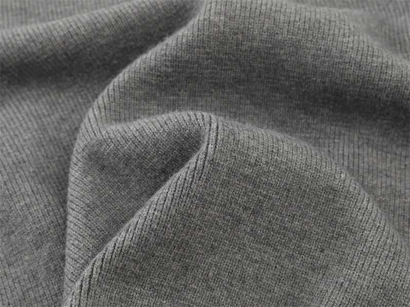 Veste en maille zippée d’inspiration militaire – Cardigan oversize à col montant avec