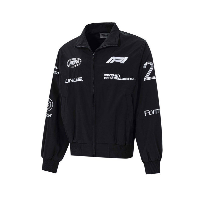 Zip Up Jacket Men – F1 Racing Graphic Oversized Bomber Jacket