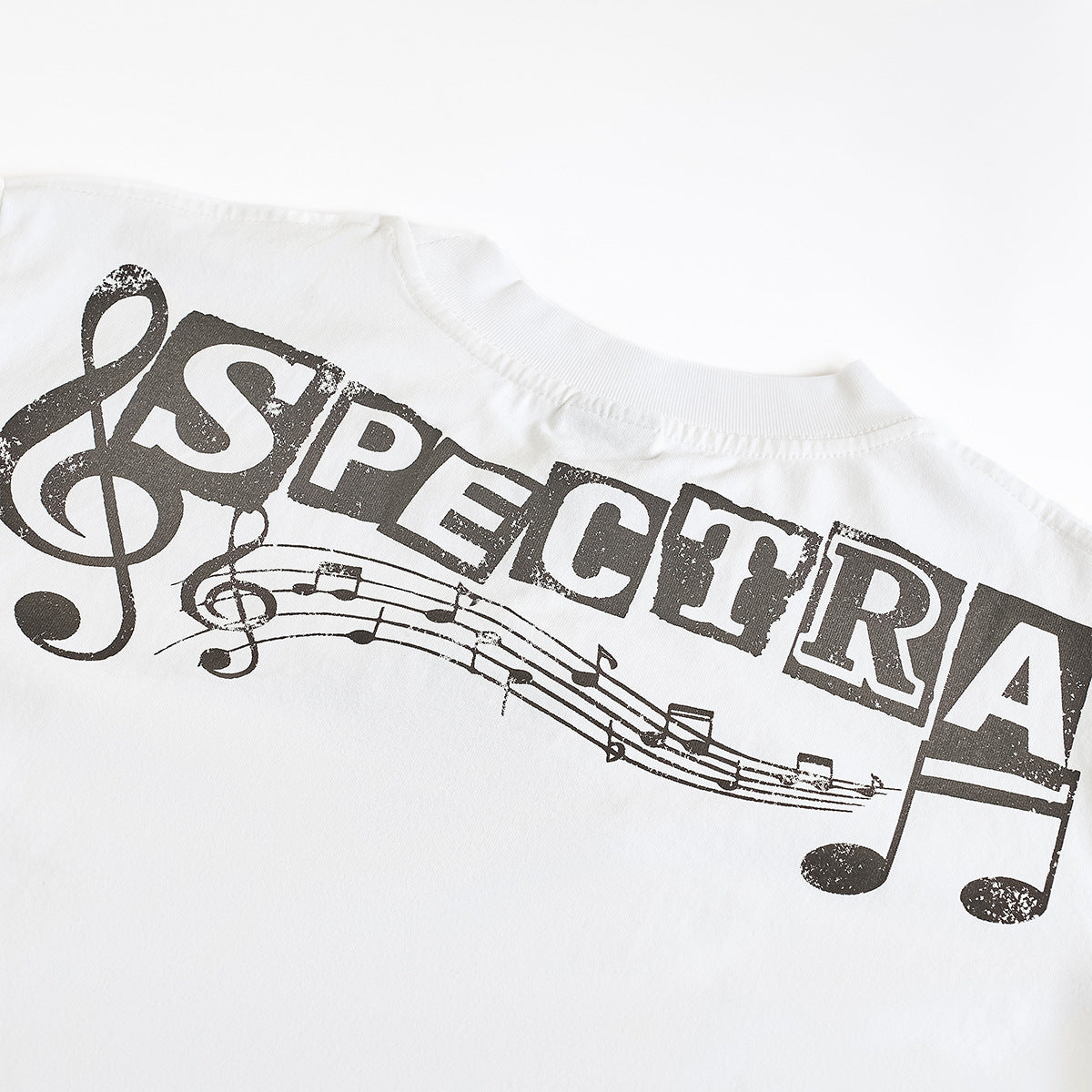 Langarmshirt mit Rockmusik-Print – Herren-Shirt mit Rundhalsausschnitt und Punkmotiv