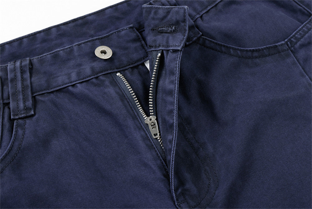 Baggy Cargo Pants for Men – Wide Leg Pleated Straight-Cut Workwear Trousers