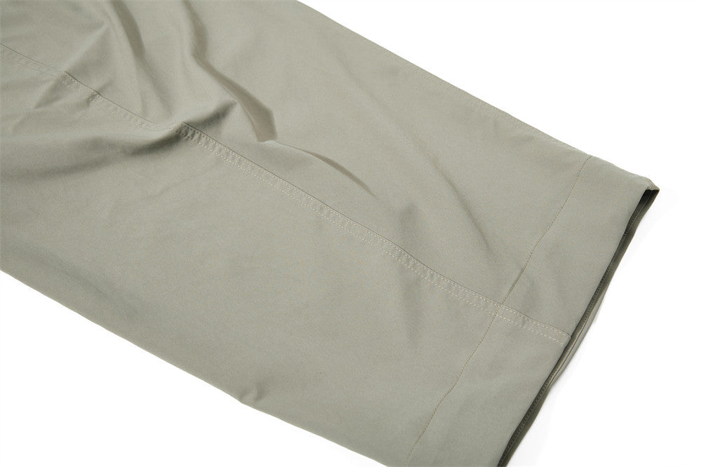 Wide-Leg Barrel Trousers with Belt – High-Waist Oversized Curved Pants