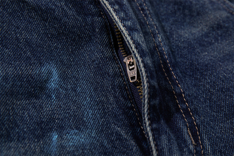 Distressed Patch Wide-Leg Jeans – Grunge Punk Washed Denim