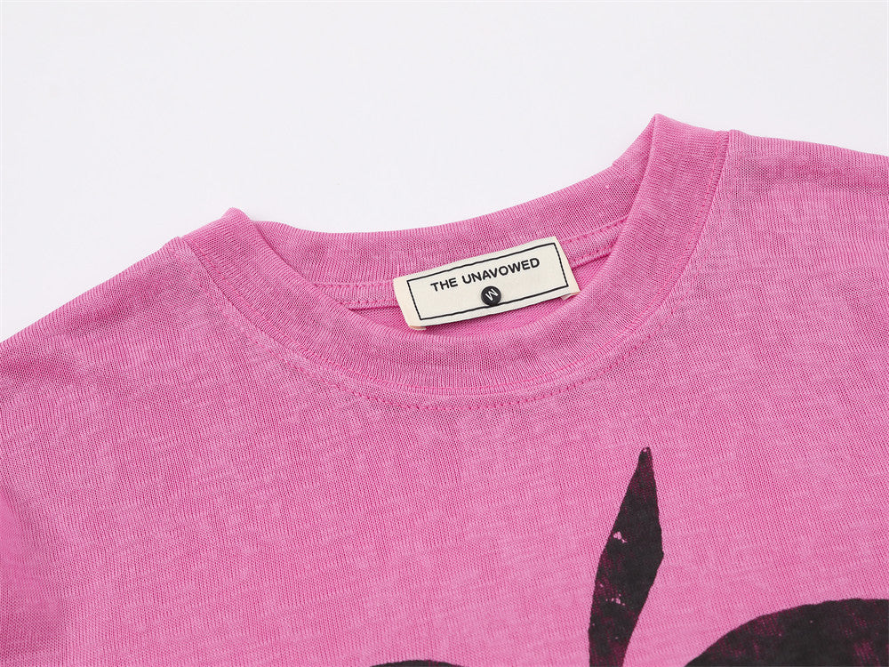Langarmshirt mit Frucht-Print für Herren – Oversize-Rundhalsausschnitt, lässiges Oberteil