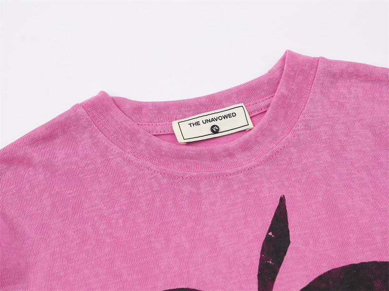 Langarmshirt mit Frucht-Print für Herren – Oversize-Rundhalsausschnitt, lässiges Oberteil