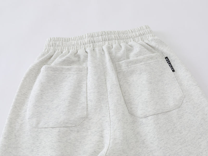 Pantalon de survêtement à jambes larges avec graphisme croix gothique – Jogger droit en molleton