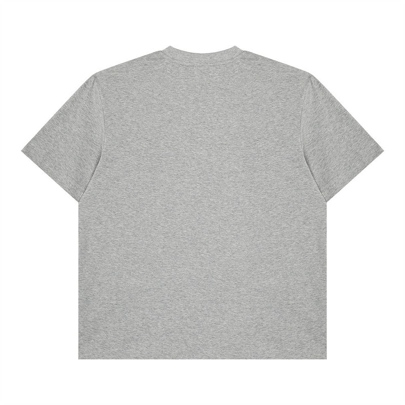 Oversized Crewneck T-Shirt with Shoulder Stitch Detail