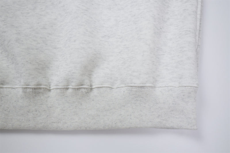 Sweat à capuche oversize à patch étoile et rayures contrastantes aux épaules