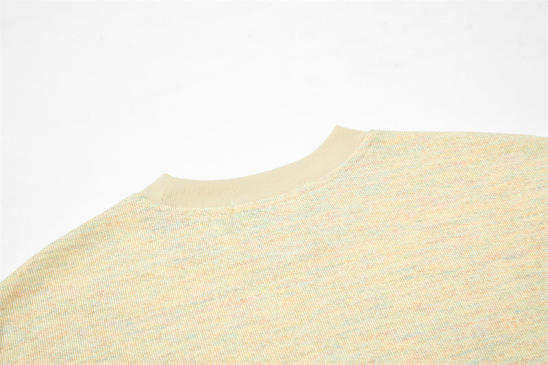 Graphic Oversized Long Sleeve T-Shirt – Cute Bear & Doodle Print