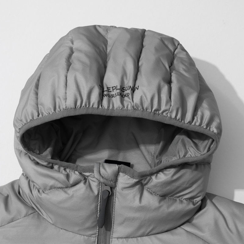Men's Hooded Puffer Jacket – Zip-Up Quilted Down Coat with Multi-Pocket Design