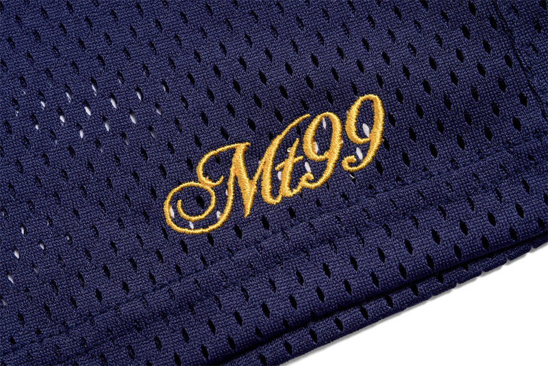 V-Neck Football Jersey T-Shirt – Number 09 Patch Embroidery Mesh Splice Short