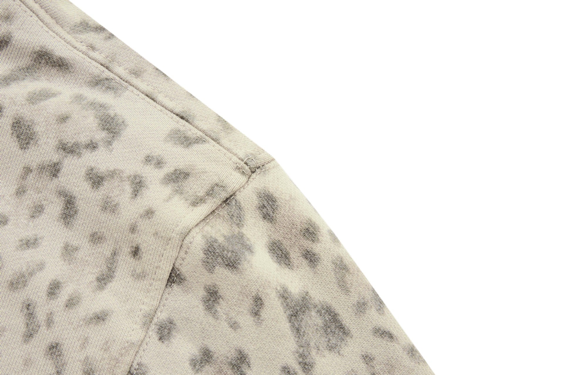 Sweat à capuche zippé léopard – Cardigan oversize streetwear américain