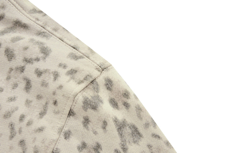 Sweat à capuche zippé léopard – Cardigan oversize streetwear américain