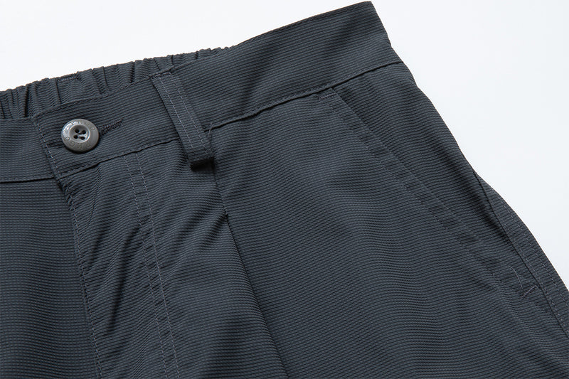 Wide-Leg Cargo Pants with Zipper Pockets – Ripstop Nylon, Relaxed Fit