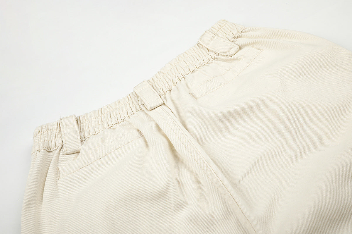 Wide-Leg Studded Pants – Retro American Vintage Metal Rivet Wide Leg Trousers