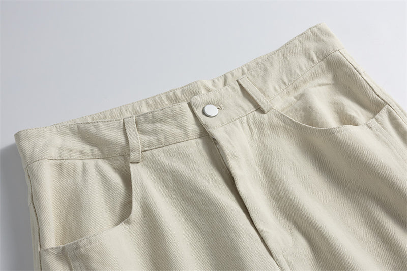 Wide-Leg Barrel Fit Pants – Oversized Silhouette Trousers for Men