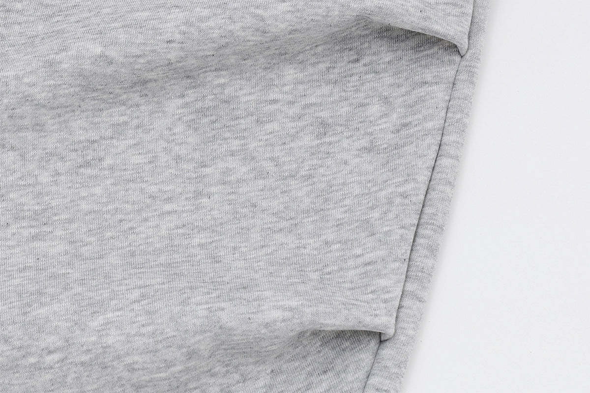 Damen-Cargohose im Baggy-Schnitt mit weitem Bein – Jogginghose mit geschwungenen Nahtdetails