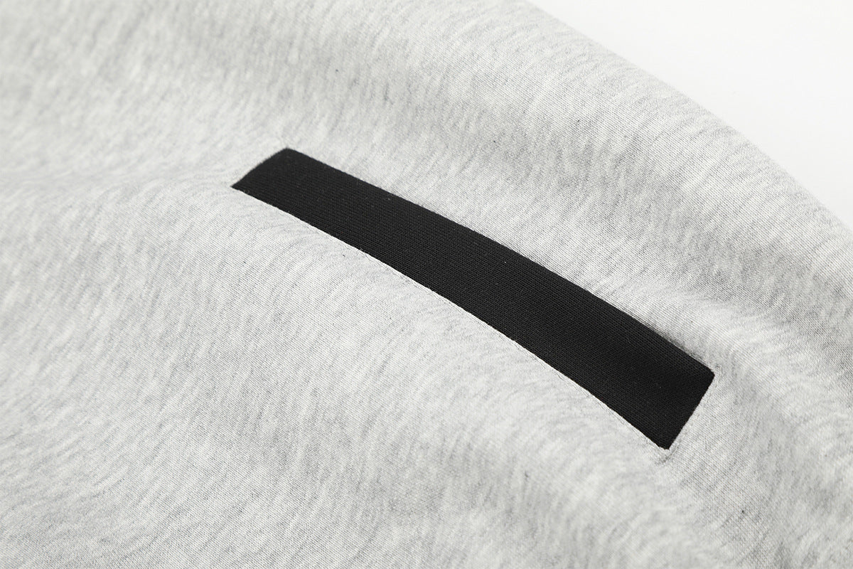 Veste de survêtement zippée color block à étoiles et manches rayées